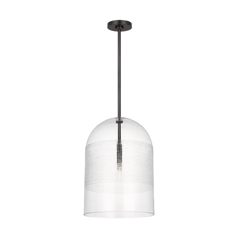 Visual Comfort SLPD637 Leano 1-lt 14" Pendant - Bronze
