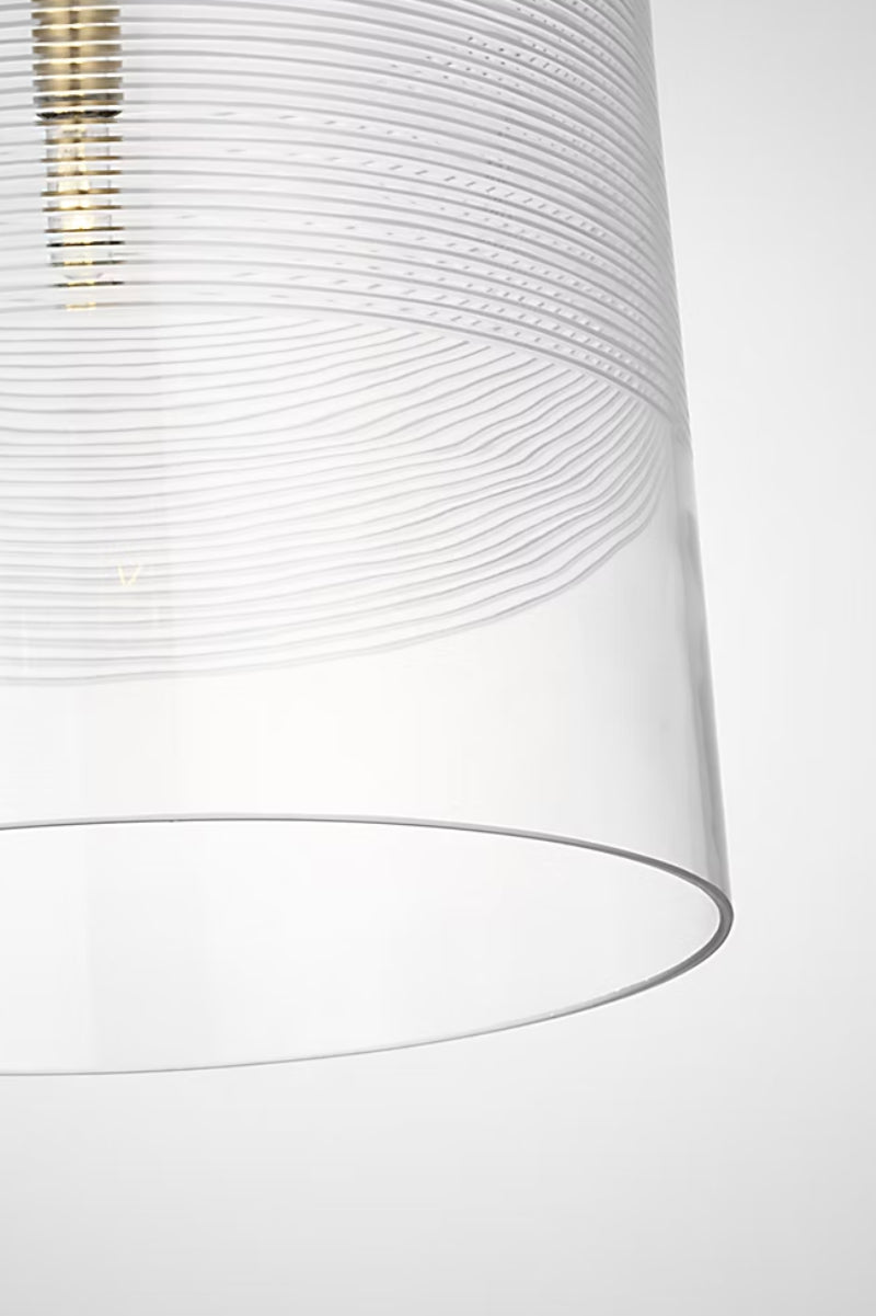 Visual Comfort SLPD637 Leano 1-lt 14" Pendant - Hand Rubbed Antique Brass