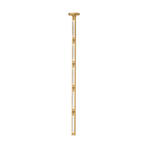 Visual Comfort SLPD649 Catena 26 LED Pendant with Remote Mount Driver - Hand Rubbed Antique Brass