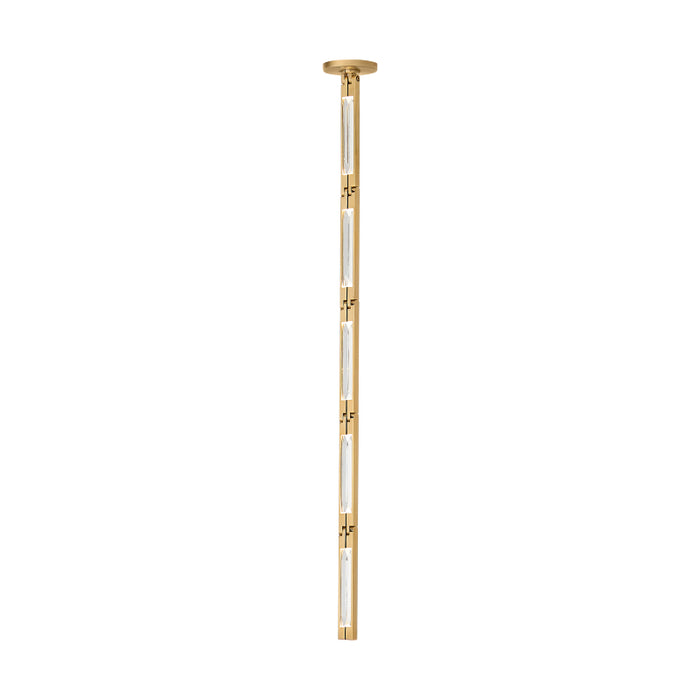 Visual Comfort SLPD649 Catena 26 LED Pendant with Surface Mount Driver - Hand Rubbed Antique Brass