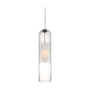 Visual Comfort SLPD771MO Leano 1-lt 4" LED MonoRail Pendant-Bronze