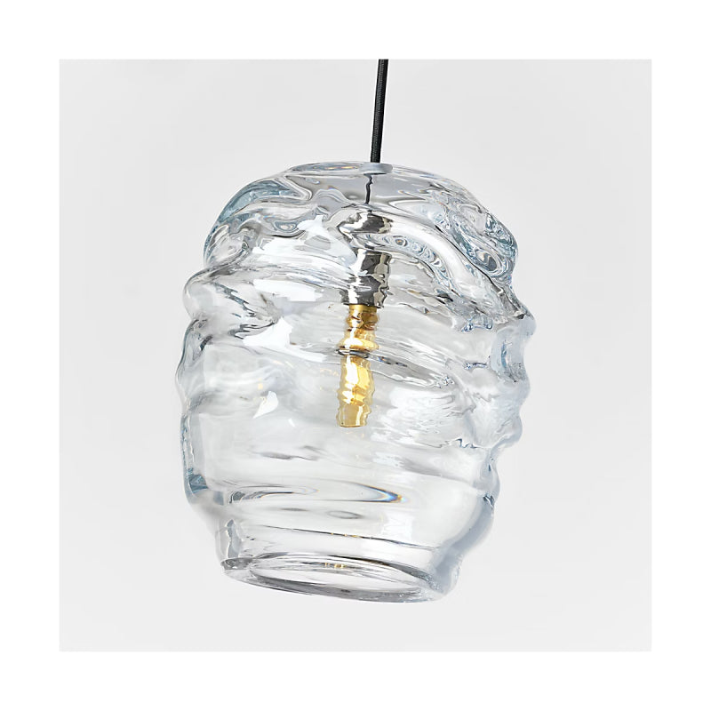 Visual Comfort SLPD865 Audra 1-lt 7" Pendant-Polished Nickel