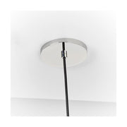 Visual Comfort SLPD865 Audra 1-lt 7" Pendant-Polished Nickel