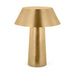 Visual Comfort SLTB25727 Sesa 1-lt 8" Tall LED Table Lamp - Hand Rubbed Antique Brass