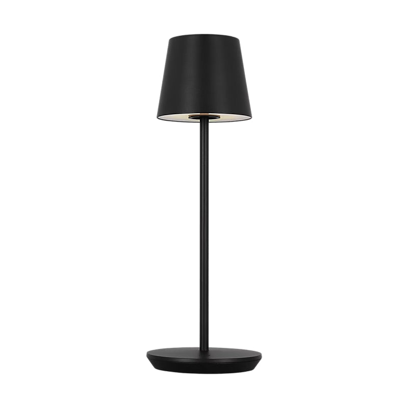 Visual Comfort SLTB25827 Nevis 1-lt 15" Tall LED Table Lamp - Black