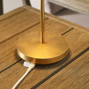 Visual Comfort SLTB25927 Tepa 1-lt 13" Tall LED Table Lamp - Natural Brass