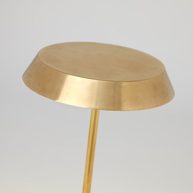 Visual Comfort SLTB25927 Tepa 1-lt 13" Tall LED Table Lamp - Natural Brass