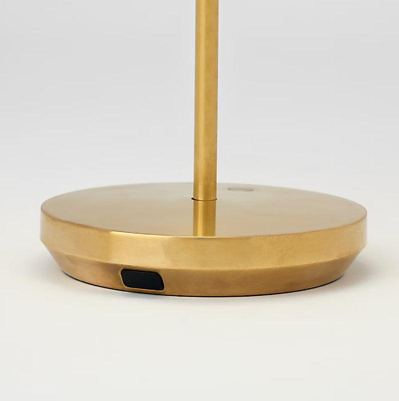 Visual Comfort SLTB25927 Tepa 1-lt 13" Tall LED Table Lamp - Natural Brass