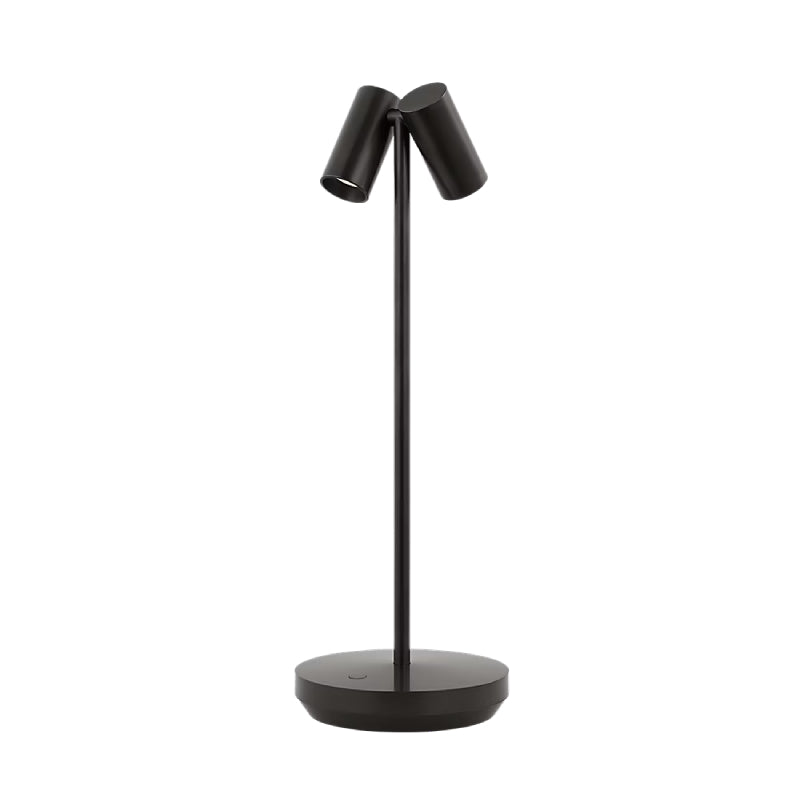 Visual Comfort SLTB27027 Doppia 2-lt 15" Tall LED Table Lamp - Bronze