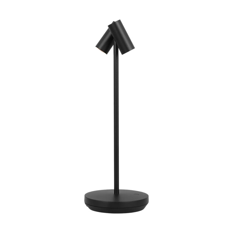 Visual Comfort SLTB27027 Doppia 2-lt 15" Tall LED Table Lamp - Black