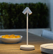 Visual Comfort SLTB27027 Doppia 2-lt 15" Tall LED Table Lamp - Matte White