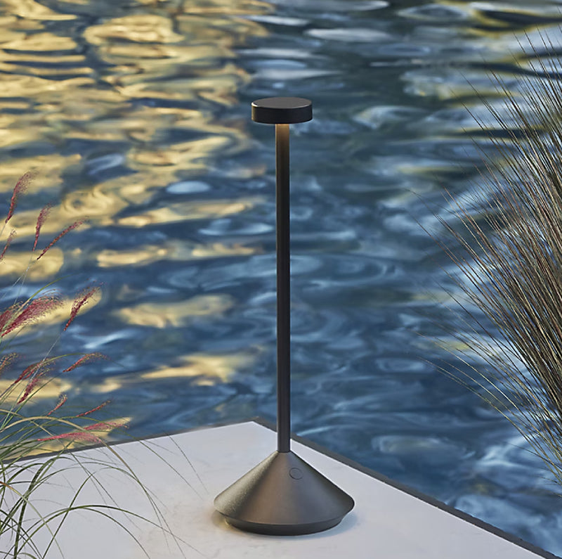 Visual Comfort SLTB27127 Moneta 1-lt 13" Tall LED Table Lamp - Black