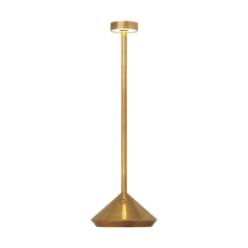 Visual Comfort SLTB27127 Moneta 1-lt 13" Tall LED Table Lamp - Natural Brass