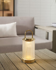 Visual Comfort SLTB27227 Tawa 11" Tall LED Table Lamp - Natural Brass