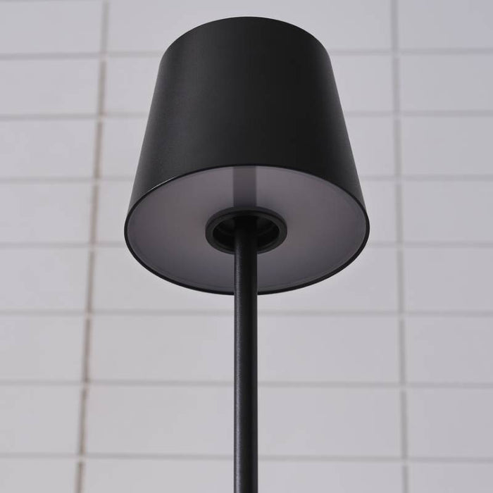 Visual Comfort SLTB53127 Nevis 1-lt 11" Tall LED Table Lamp - Black