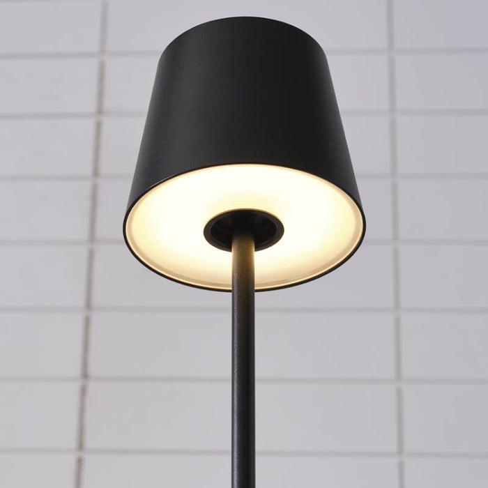 Visual Comfort SLTB53127 Nevis 1-lt 11" Tall LED Table Lamp - Black