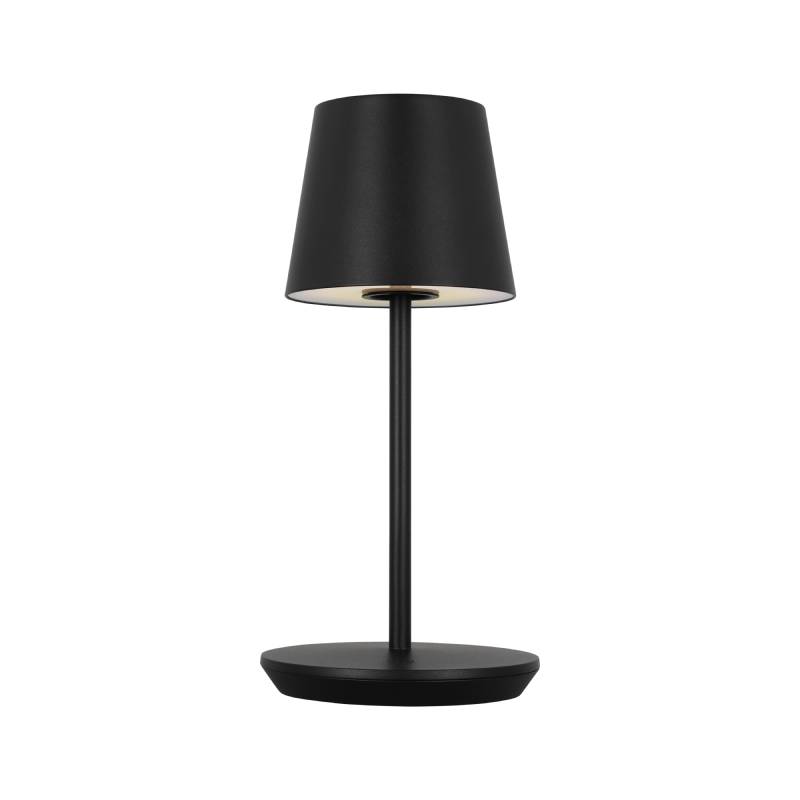 Visual Comfort SLTB53127 Nevis 1-lt 11" Tall LED Table Lamp - Black