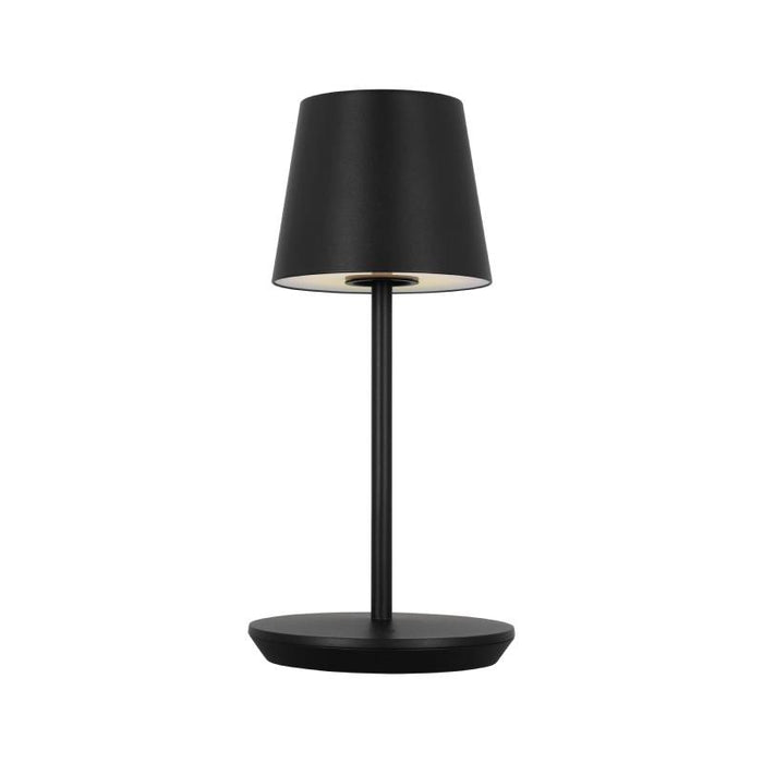 Visual Comfort SLTB53127 Nevis 1-lt 11" Tall LED Table Lamp - Black