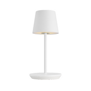 Visual Comfort SLTB53127 Nevis 1-lt 11" Tall LED Table Lamp - Matte White