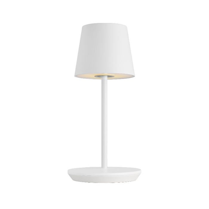 Visual Comfort SLTB53127 Nevis 1-lt 11" Tall LED Table Lamp - Matte White