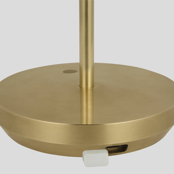 Visual Comfort SLTB53427 Doppia 2-lt 10" Tall LED Table Lamp