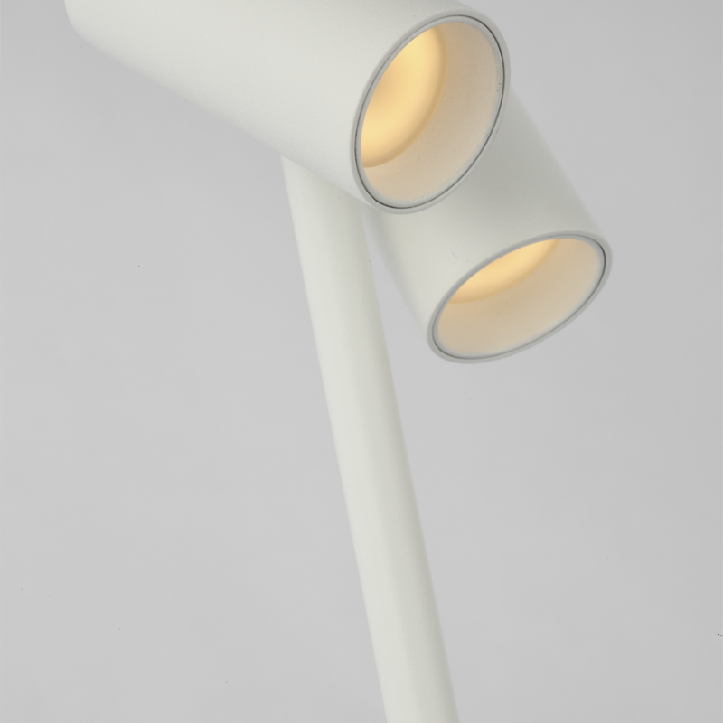 Visual Comfort SLTB53427 Doppia 2-lt 10" Tall LED Table Lamp