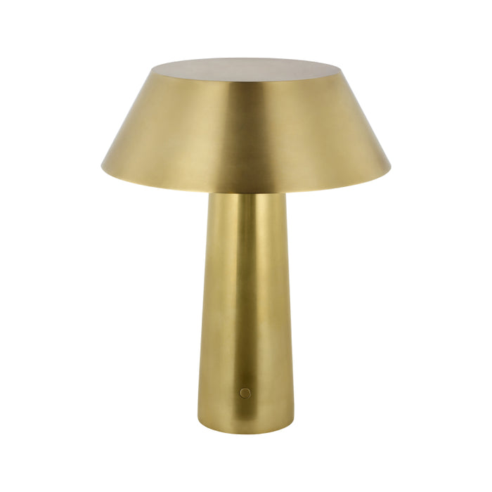 Visual Comfort SLTB56927 Sesa 1-lt 13" Tall LED Table Lamp - Hand Rubbed Antique Brass