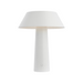 Visual Comfort SLTB56927 Sesa 1-lt 13" Tall LED Table Lamp - Matte White