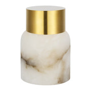 Visual Comfort SLTB66527 Caspe 7" Tall LED Table Lamp - Hand Rubbed Antique Brass