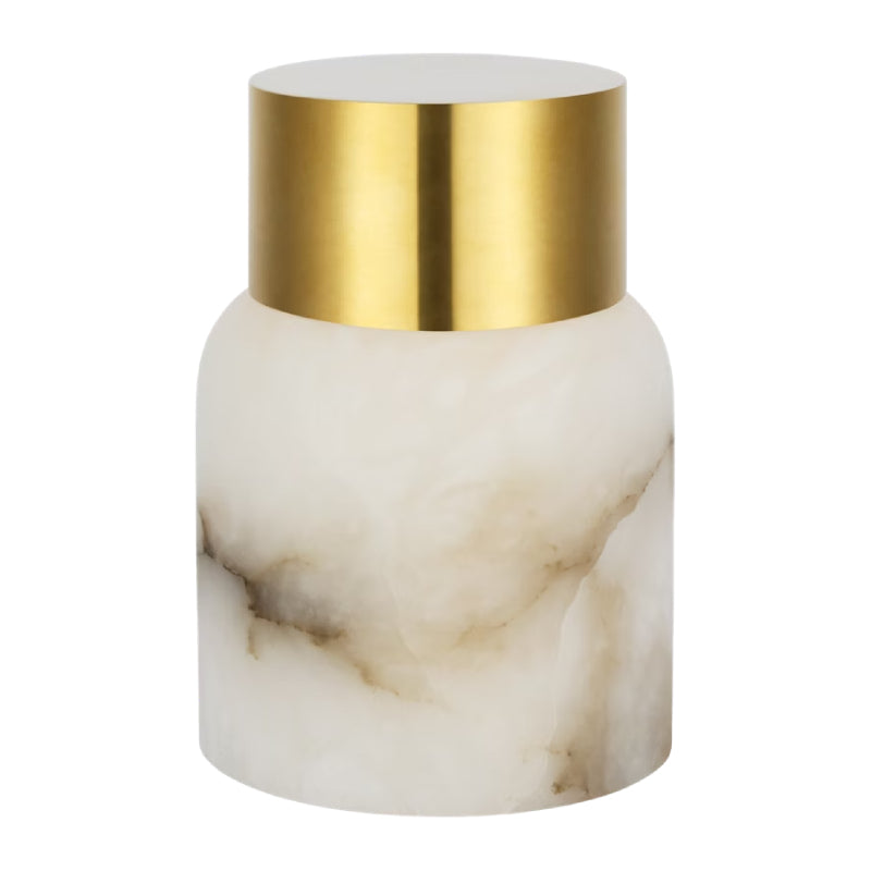 Visual Comfort SLTB66527 Caspe 7" Tall LED Table Lamp - Hand Rubbed Antique Brass