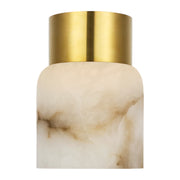 Visual Comfort SLTB66527 Caspe 7" Tall LED Table Lamp - Hand Rubbed Antique Brass