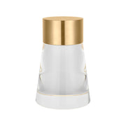 Visual Comfort SLTB66627 Caspe 8" Tall LED Rechargeable Table Lamp - Hand Rubbed Antique Brass