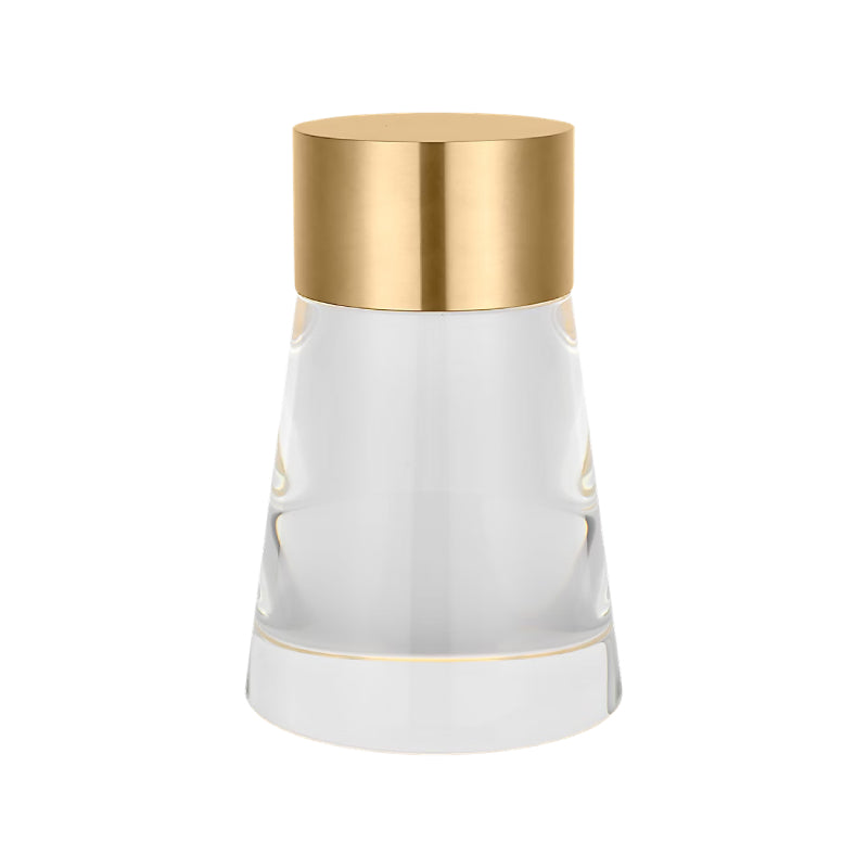 Visual Comfort SLTB66627 Caspe 8" Tall LED Rechargeable Table Lamp - Hand Rubbed Antique Brass