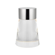 Visual Comfort SLTB66627 Caspe 8" Tall LED Rechargeable Table Lamp - Polished Nickel