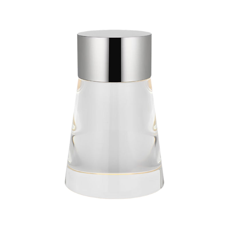 Visual Comfort SLTB66627 Caspe 8" Tall LED Rechargeable Table Lamp - Polished Nickel