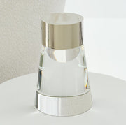 Visual Comfort SLTB66627 Caspe 8" Tall LED Rechargeable Table Lamp - Polished Nickel