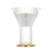 Visual Comfort SLTB74327 Beryl 15" Tall LED Table Lamp - Hand Rubbed Antique Brass