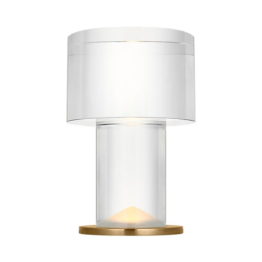 Visual Comfort SLTB74427 Beryl 13" Tall LED Table Lamp - Hand Rubbed Antique Brass