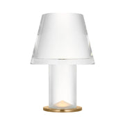 Visual Comfort SLTB74527 Beryl 17" Tall LED Table Lamp - Hand Rubbed Antique Brass