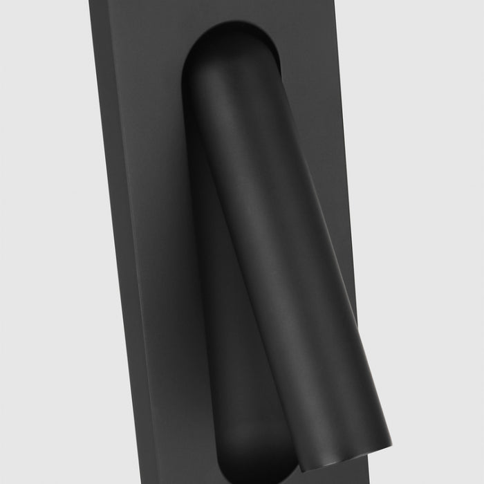 Visual Comfort SLTS67827 Ponte 7" Tall LED Task Sconce - Nightshade Black