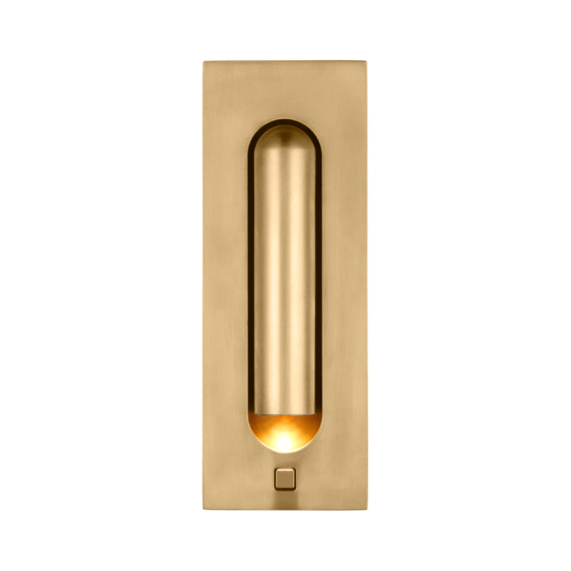 Visual Comfort SLTS67827 Ponte 7" Tall LED Task Sconce - Hand Rubbed Antique Brass