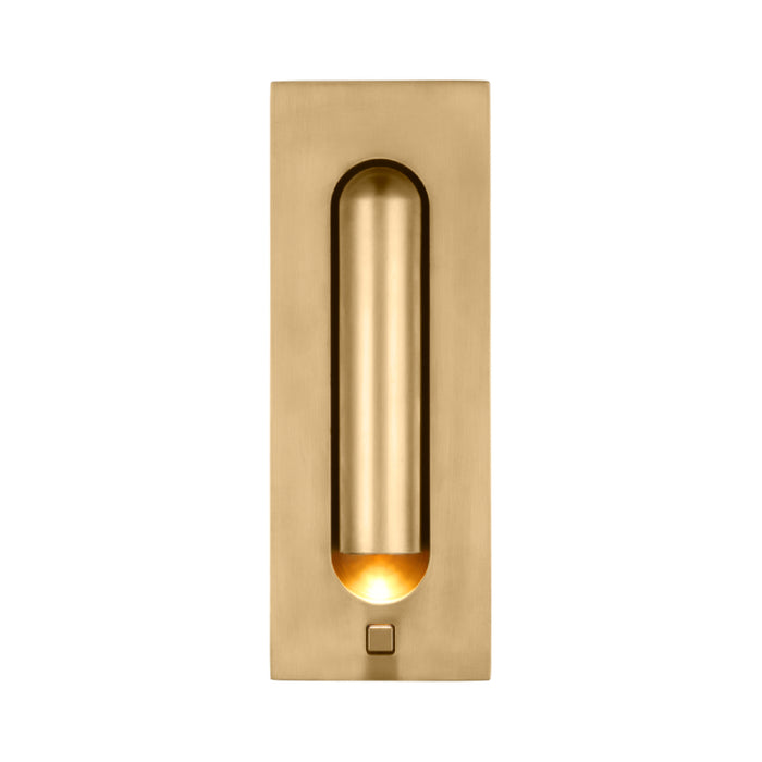 Visual Comfort SLTS67827 Ponte 7" Tall LED Task Sconce - Hand Rubbed Antique Brass