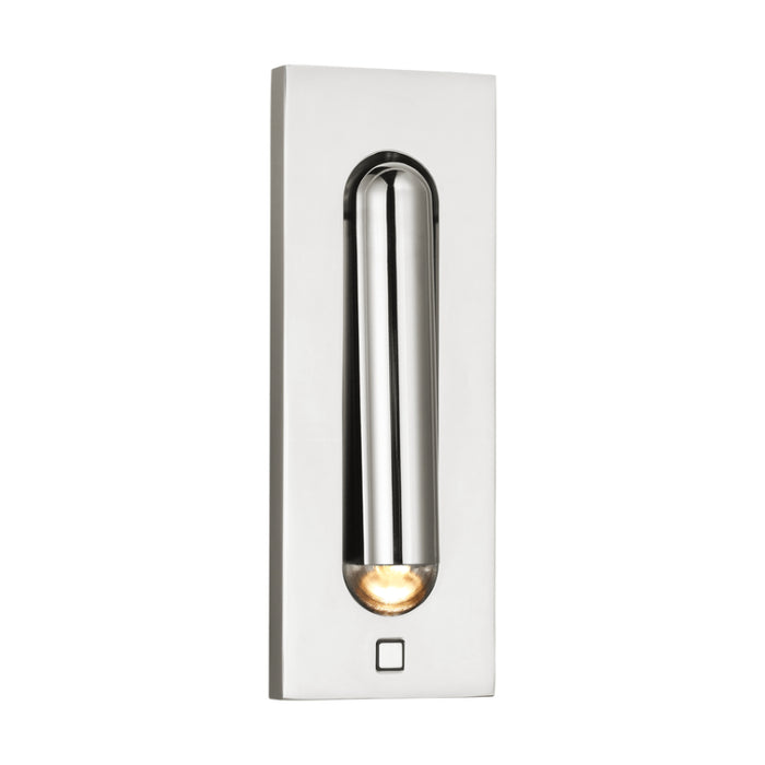 Visual Comfort SLTS67827 Ponte 7" Tall LED Task Sconce - Polished Nickel