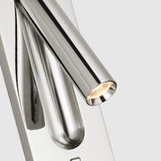 Visual Comfort SLTS67827 Ponte 7" Tall LED Task Sconce - Polished Nickel