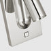 Visual Comfort SLTS67827 Ponte 7" Tall LED Task Sconce - Polished Nickel