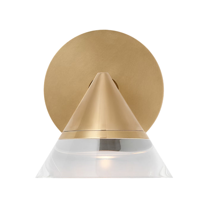 Visual Comfort SLTS75527 Midrand 4" LED Task Wall Sconce - Hand Rubbed Antique Brass