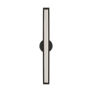Visual Comfort SLV82627 Bloccare 1-lt 18" Tall LED Vanity Light-Nightshade Black