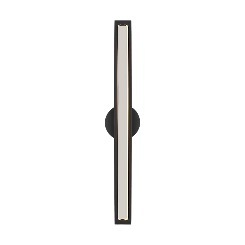 Visual Comfort SLV82627 Bloccare 1-lt 18" Tall LED Vanity Light-Nightshade Black