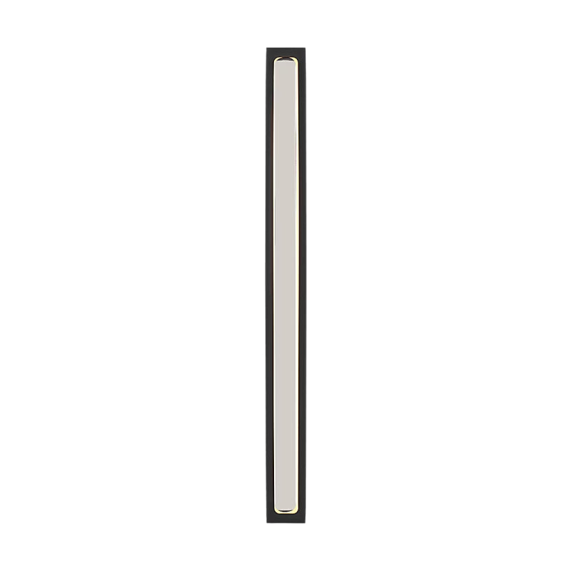 Visual Comfort SLV82627 Bloccare 1-lt 18" Tall LED Vanity Light-Nightshade Black