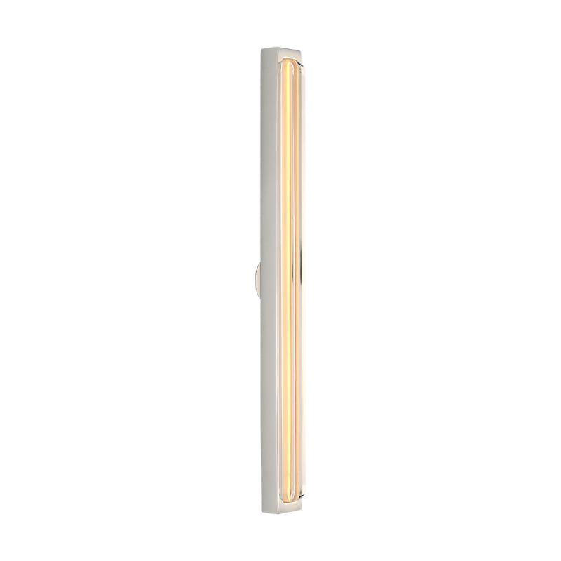 Visual Comfort SLV82627 Bloccare 1-lt 18" Tall LED Vanity Light-Polished Nickel
